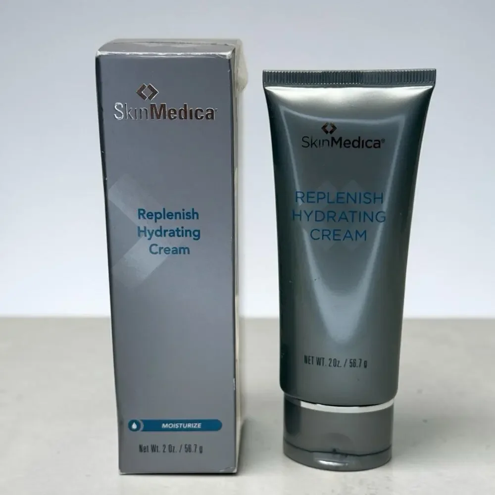 SkinMedica Replenish Hydrating Cream 2 oz ~ Open Box